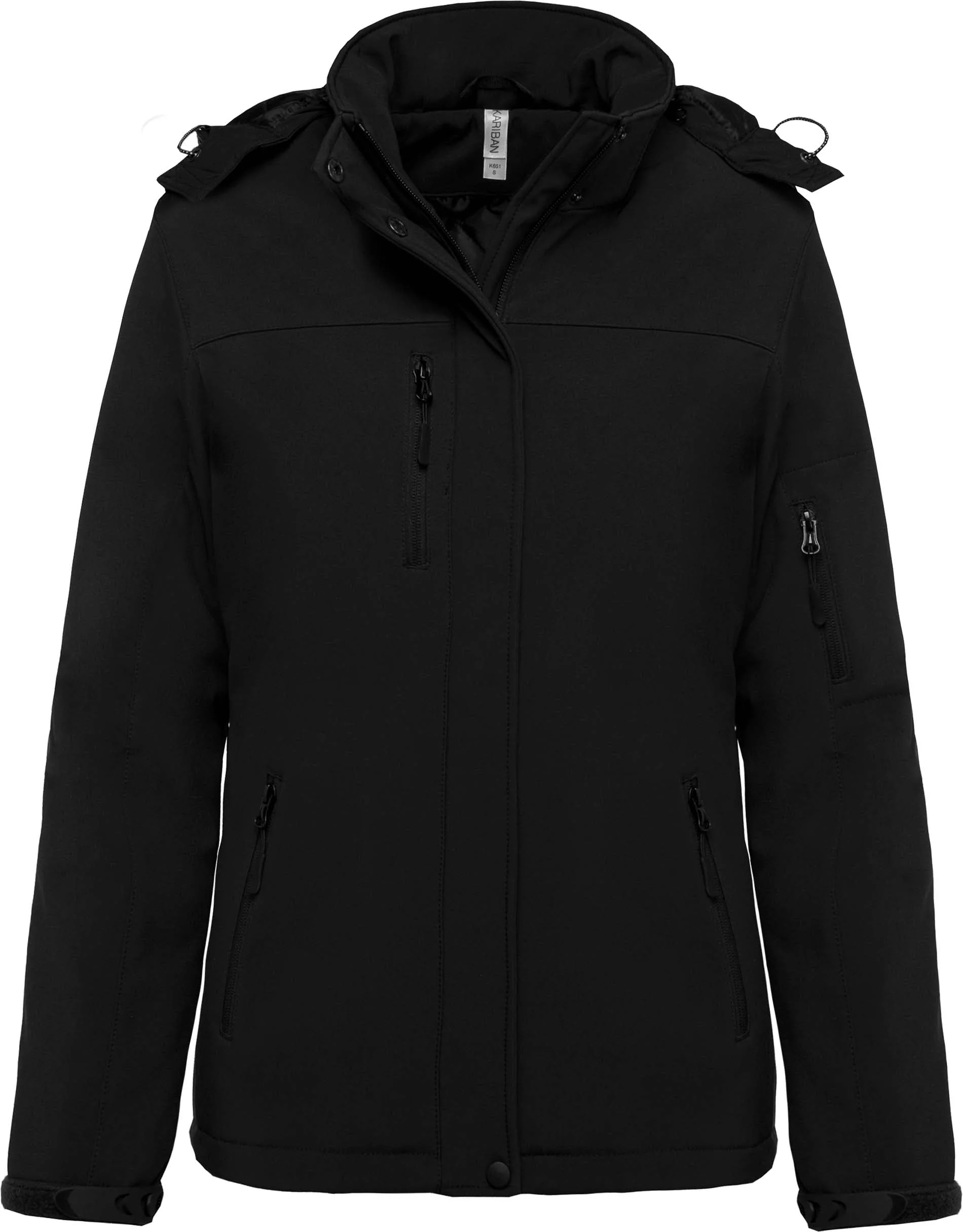 Parka Softshell acolchoada de senhora com capuz – Image 7