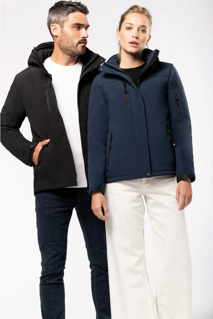Parka Softshell acolchoada de senhora com capuz – Image 9