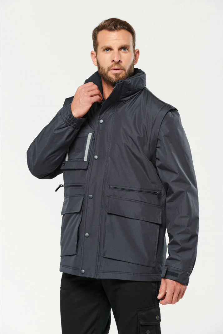 Parka com mangas amovíveis – Image 4