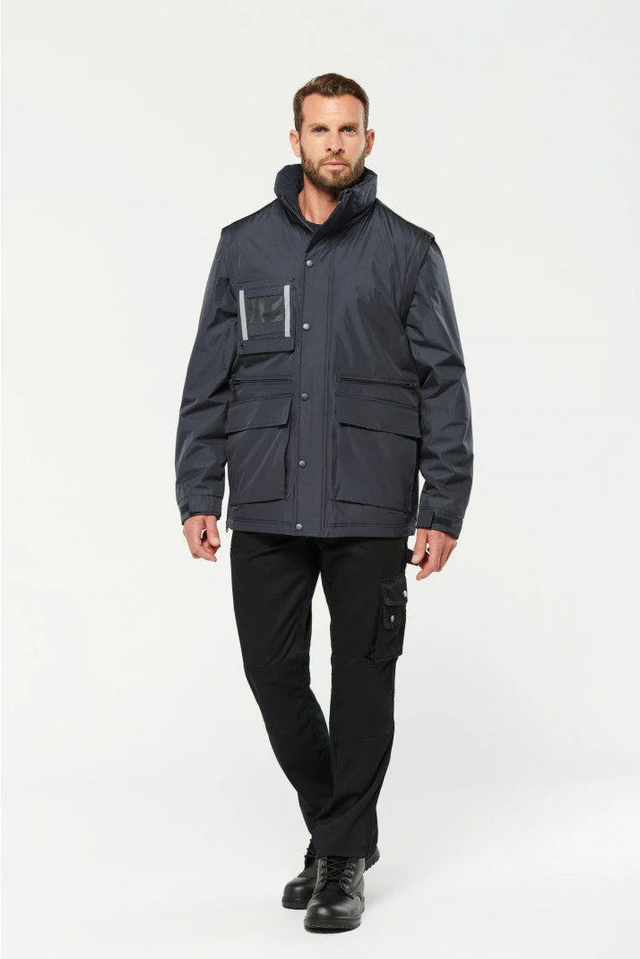 Parka com mangas amovíveis – Image 7