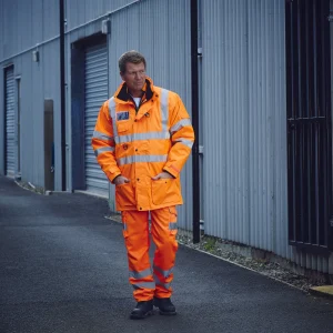 Parka de segurança de alta visibilidade 7 em 1