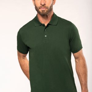 Polo eco-responsável de homem