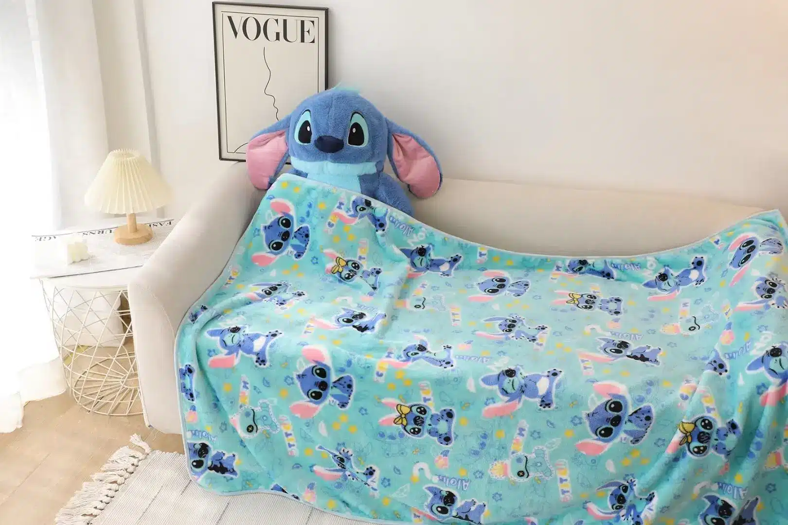 Peluche Stitch avec Couverture – Image 6