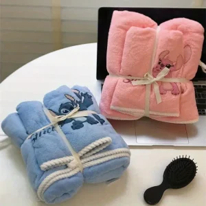 Serviette Stitch et Angel