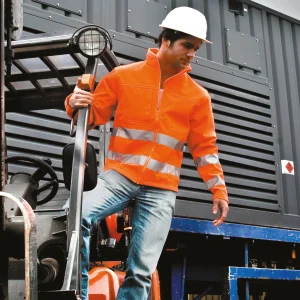 Softshell de alta visibilidade