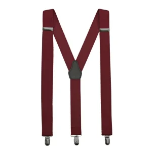 Suspensórios com Pinças Ap. Couro Preto