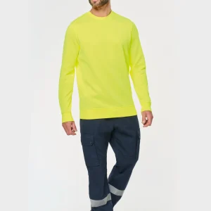 SweatShirt Eco Alta-Visibilidade Unisexo