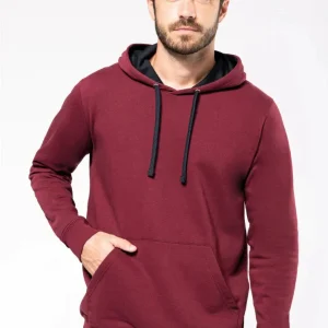 SweatShirt Homem ccapuz em constraste (2 de 2)