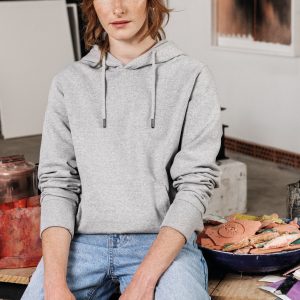 Sweatshirt reciclada com capuz unissexo - 300 g