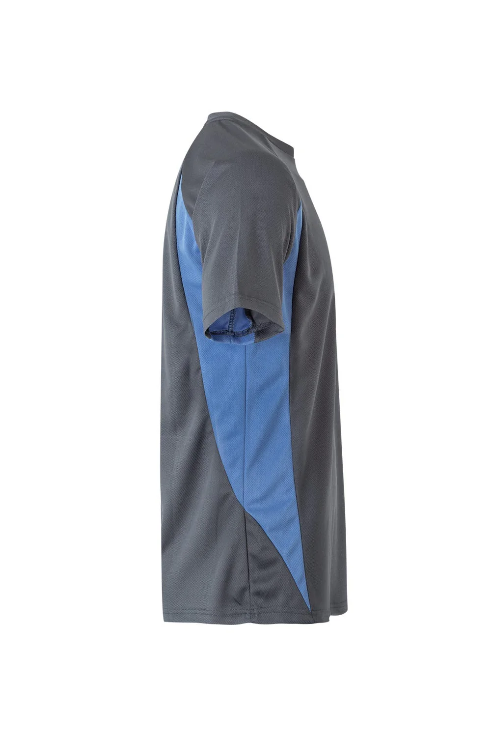 T-SHIRT TÉCNICA BICOLOR cor Cinza – Image 4