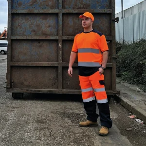 T-Shirt Bicolor Alta-Visibilidade