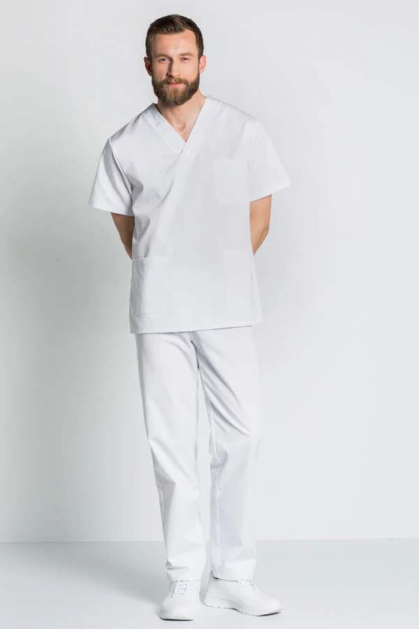 Túnica Médica Bilbao mcurta branca – Image 5