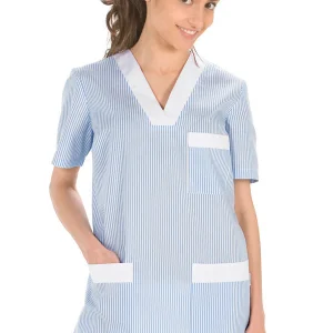 Tunica clássica de manga curta para serviços