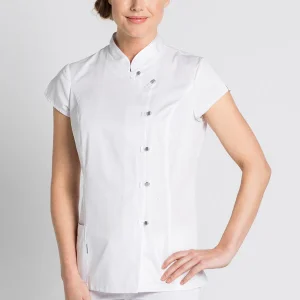 Túnica com Abotoamento Duplo