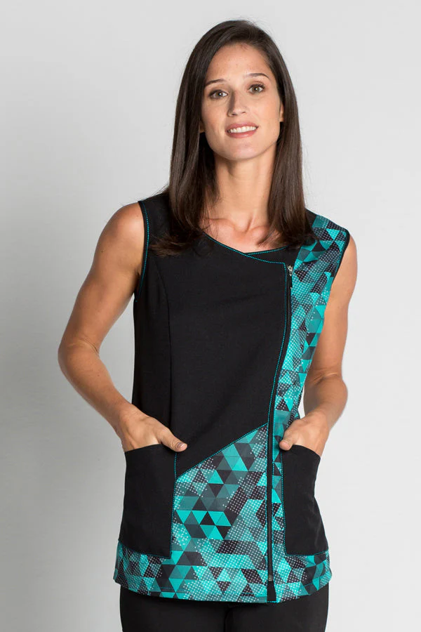 Túnica com estampa hipster fúcsia – Image 9