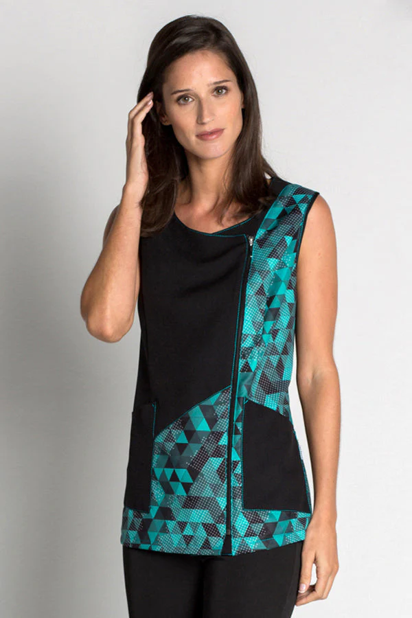 Túnica com estampa hipster fúcsia – Image 7