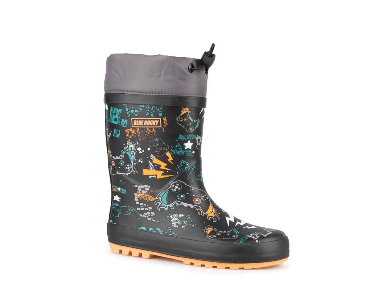 Bottes de pluie pour garçons Blue Rocky - SALARSEN 1.0