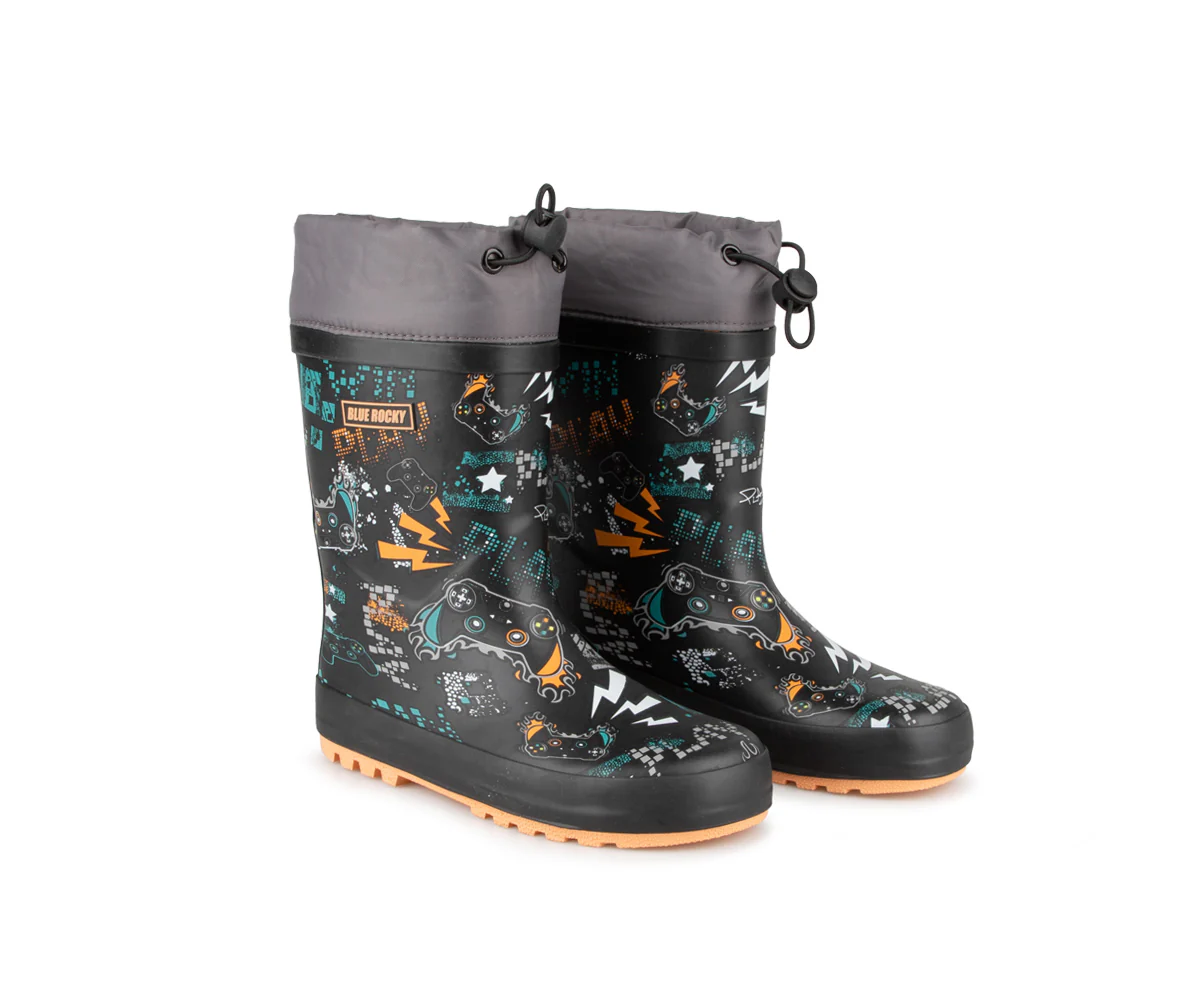 Bottes de pluie pour garçons Blue Rocky - SALARSEN 1.0 – Image 4