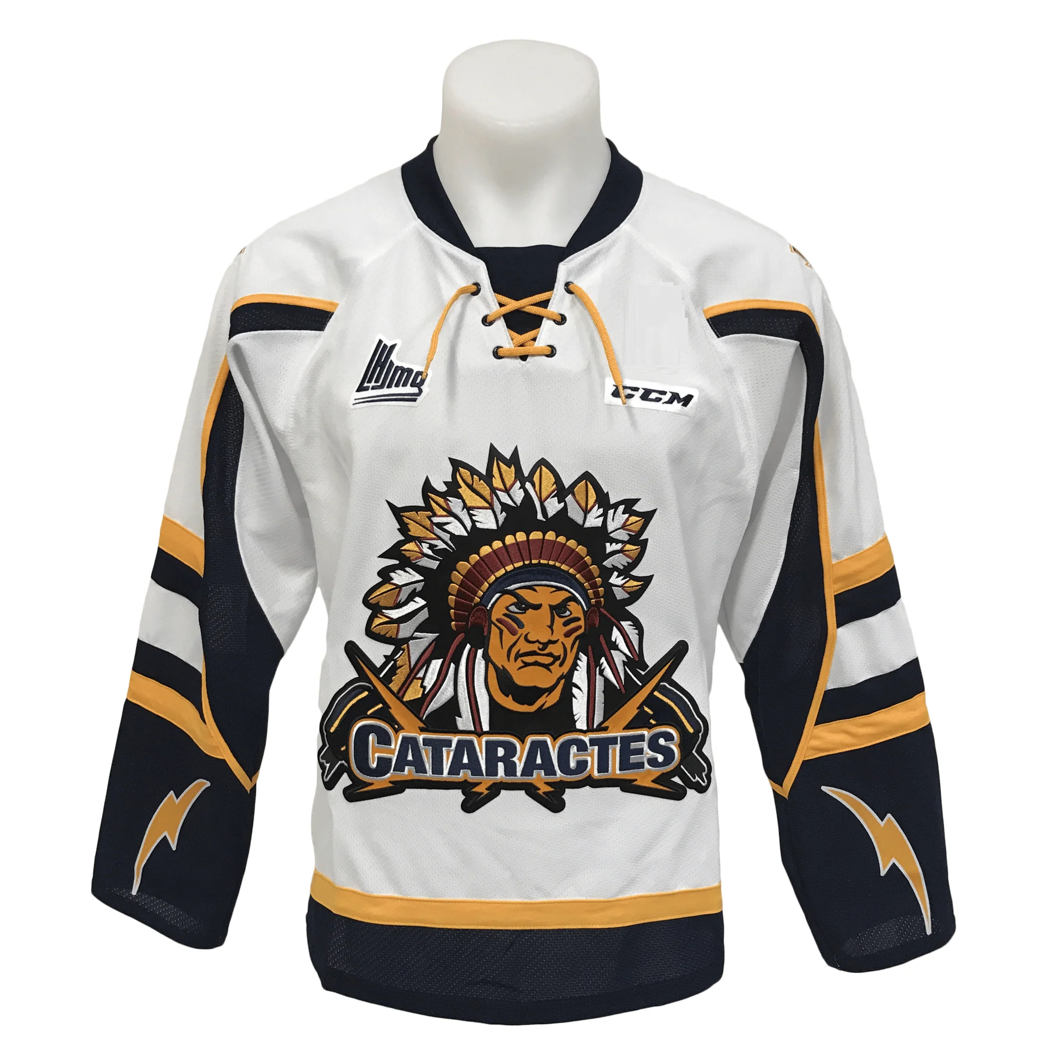 Chandail Gardien de but hockey officiel logo "S" CCM Pro - Cataractes – Image 2