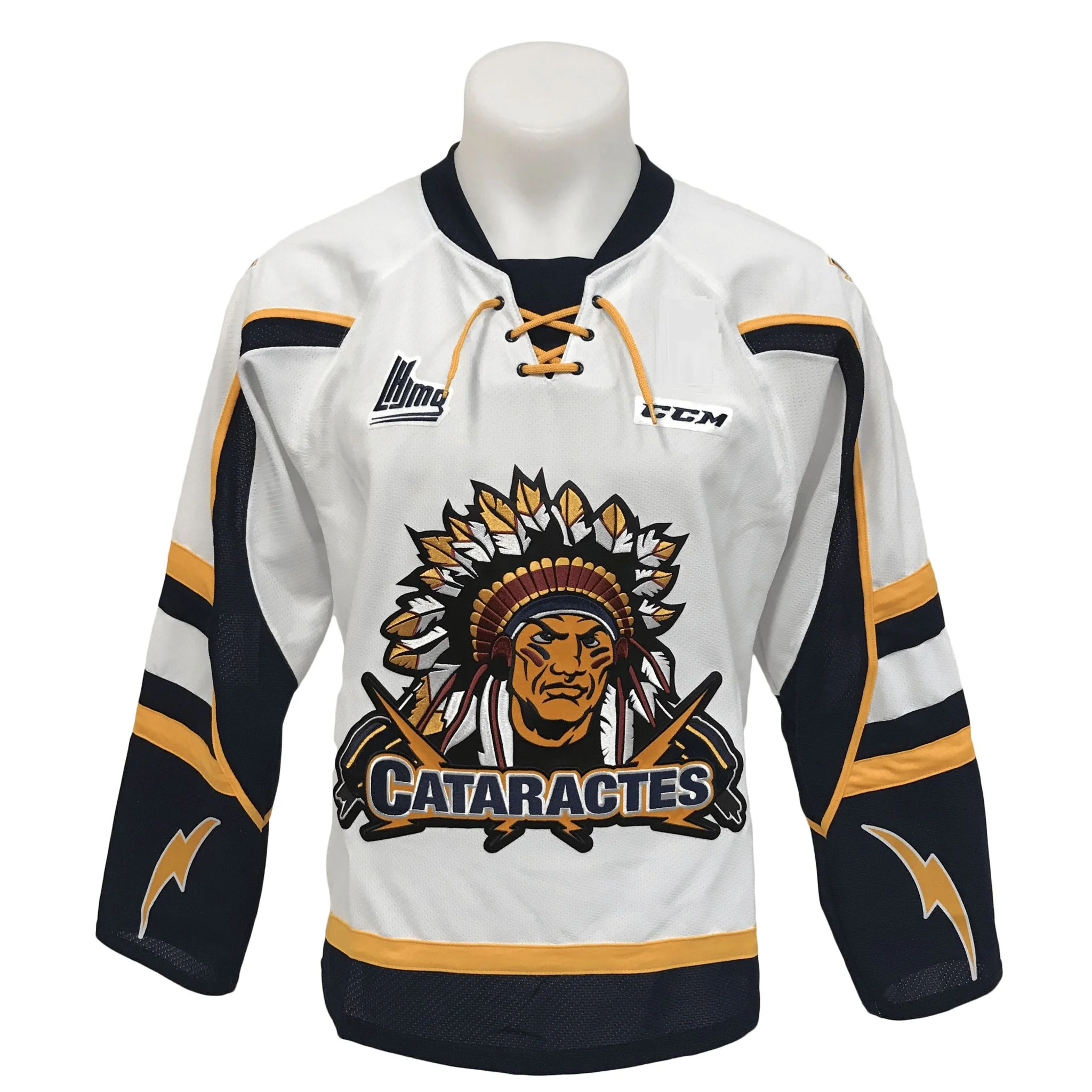 Chandail de joueurs hockey officiel logo "S" CCM Pro - Cataractes – Image 2