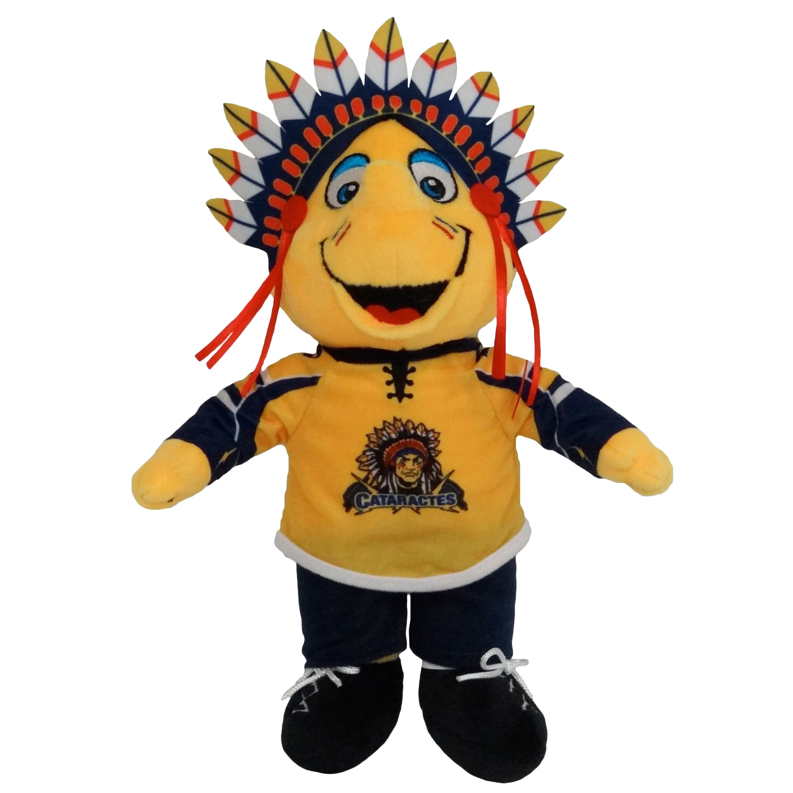 Toutou peluche mascotte Thomas Hawk d'équipe de hockey - Cataractes – Image 2