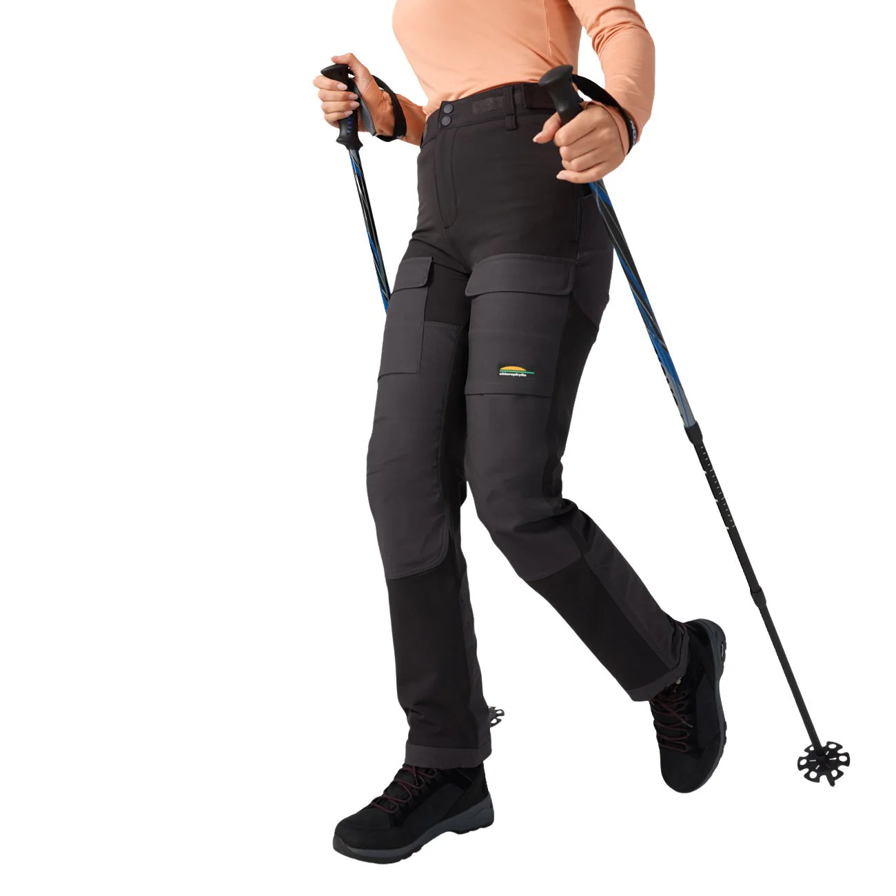 PANTALON TREKKING - Pantalon de randonnée pour femmes - Chlorophylle – Image 2