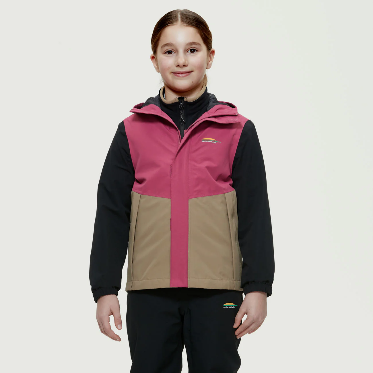 Manteau imperméable filles (Junior) Chlorophylle - THÉMIS JUNIOR