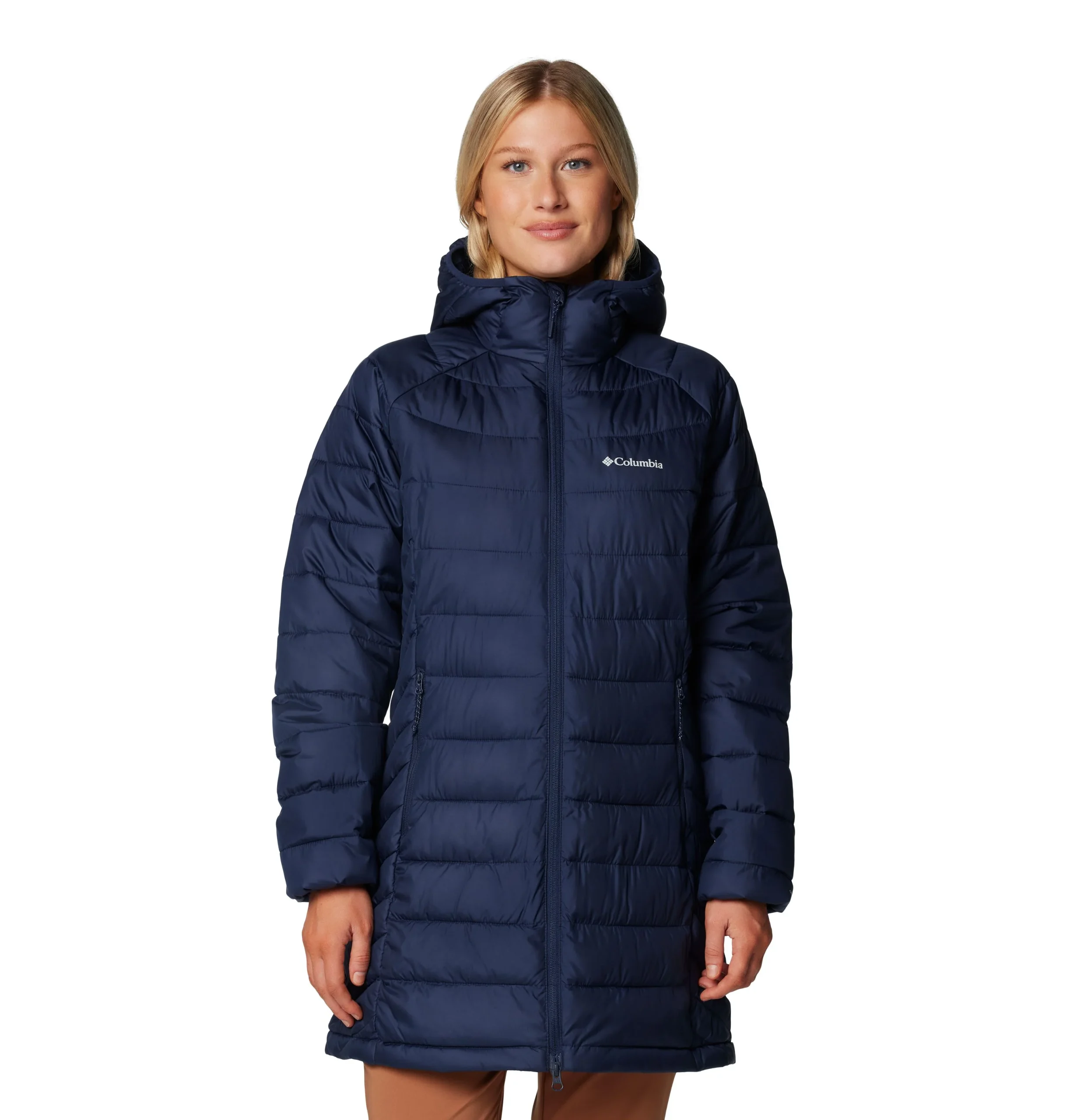 Manteau Hiver Columbia Femmes - POWDER LITE II MID JACKET – Image 2