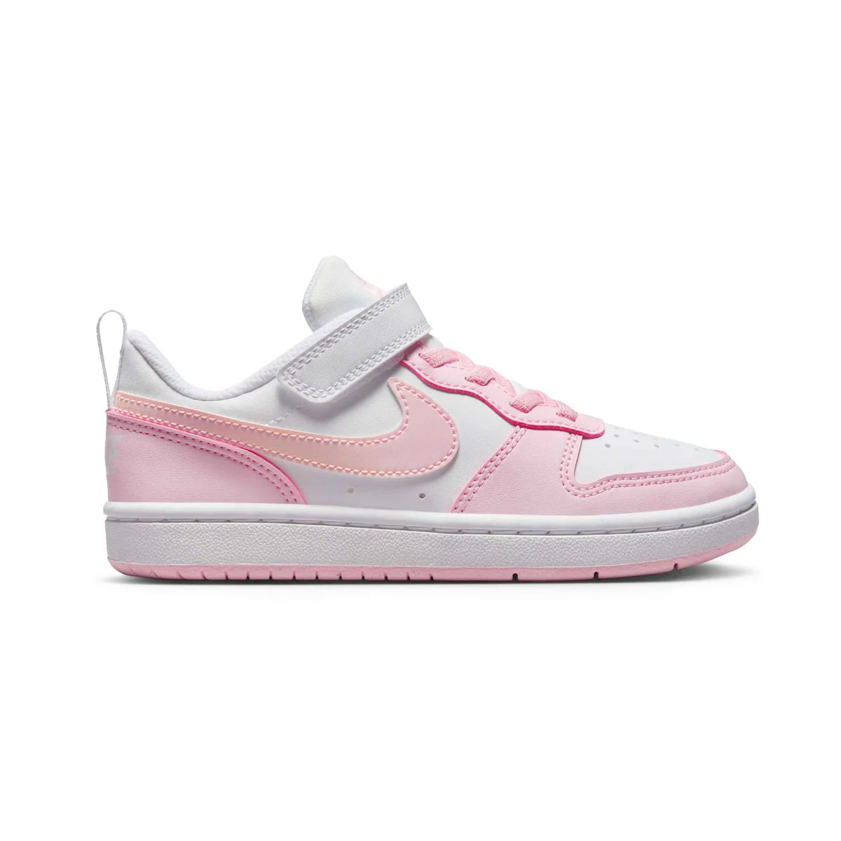 Souliers velcro Nike pour filles - COURT BOROUGH LOW 2