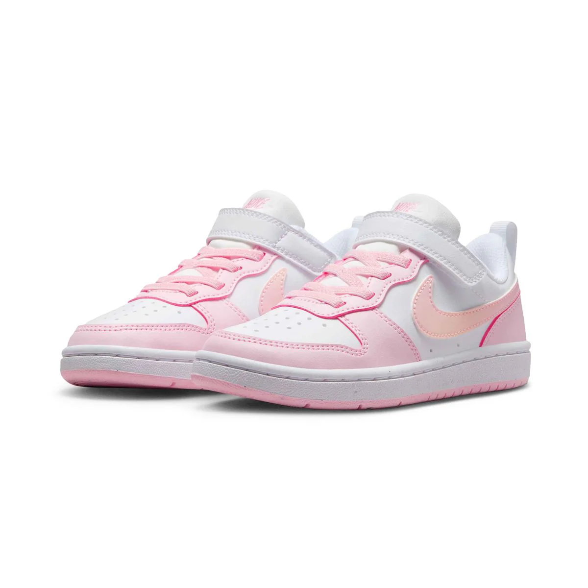 Souliers velcro Nike pour filles - COURT BOROUGH LOW 2 – Image 4