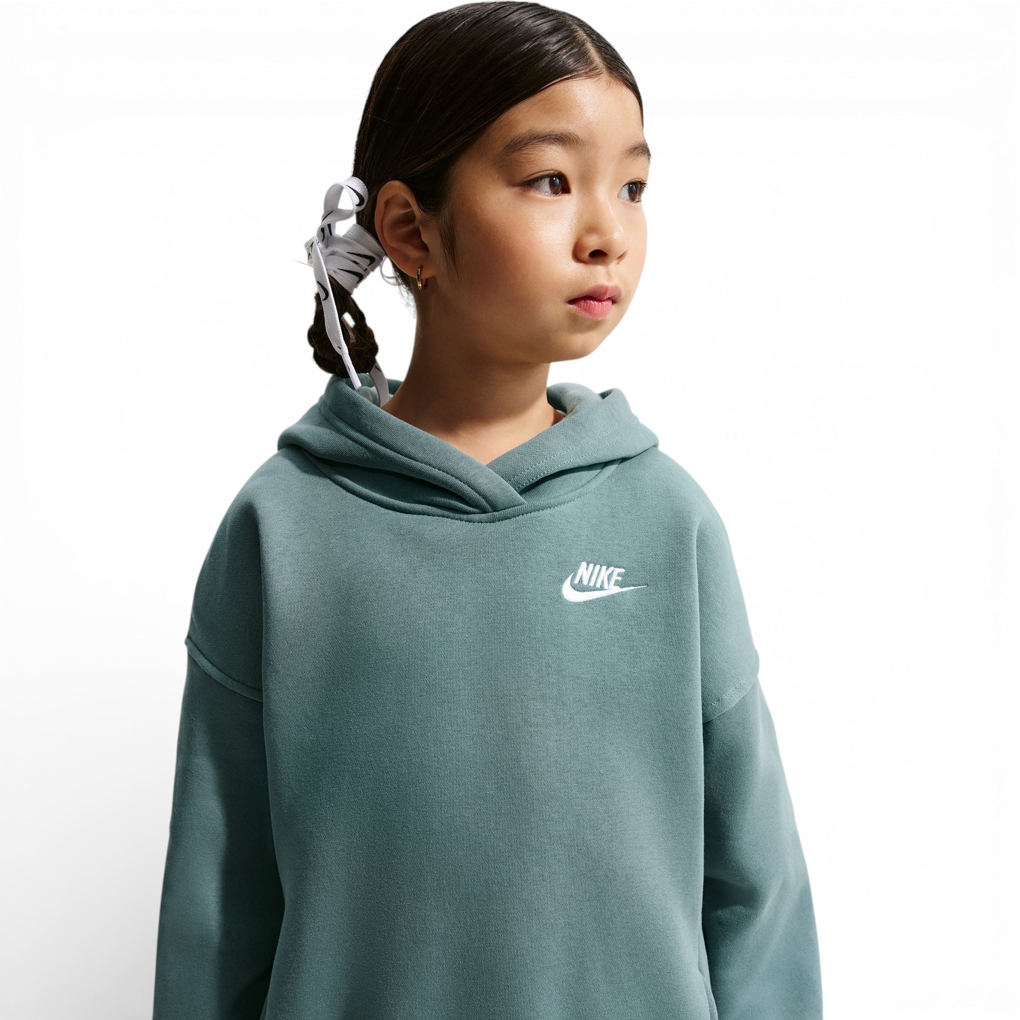 Coton ouaté Nike Filles - NIKESPORTWEAR CLUB OVERSIZED – Image 2