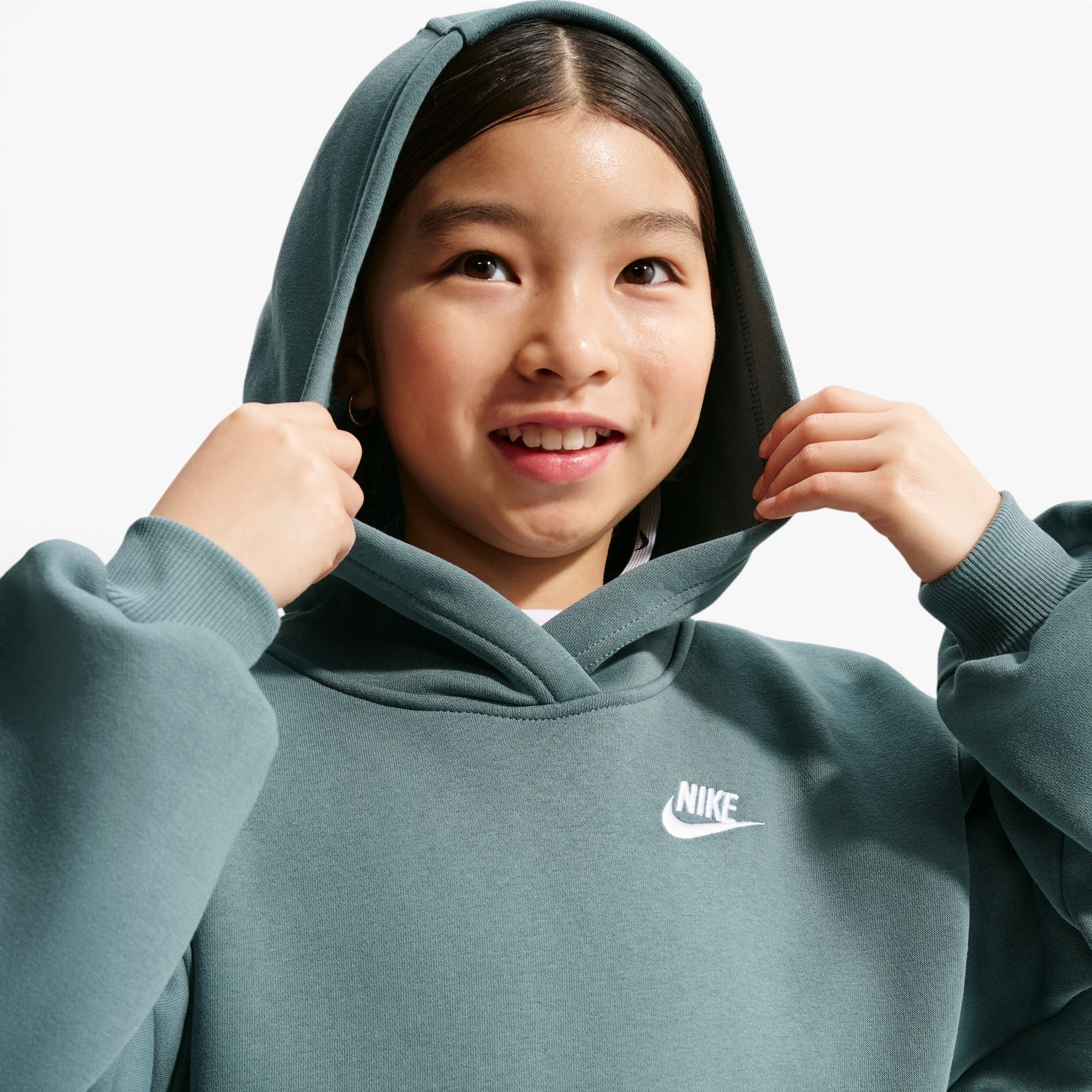 Coton ouaté Nike Filles - NIKESPORTWEAR CLUB OVERSIZED – Image 3