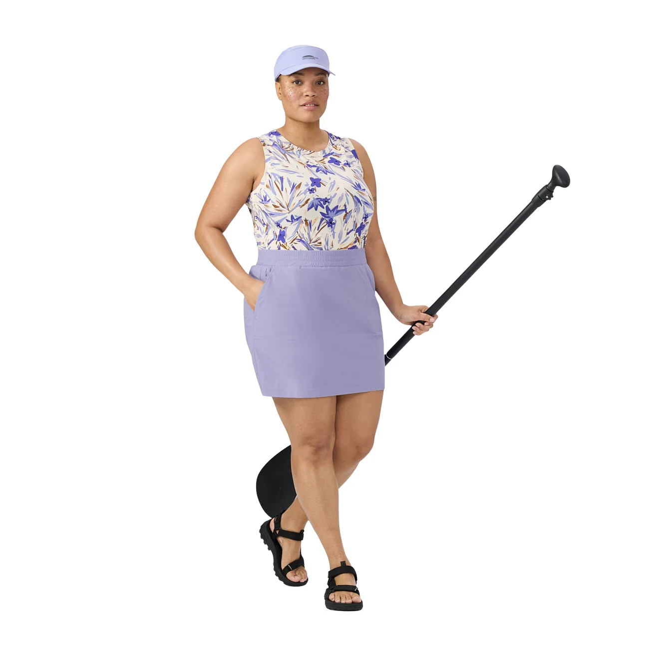 Jupe short pour femmes Chlorophylle - ALLYSON SKORT