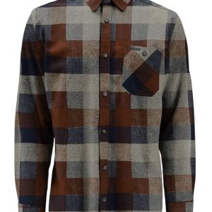 Chemise Point Zero Hommes - LIGHT BRUSH/FLANNEL
