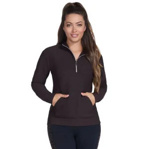 Chandail Skechers Femmes - GOLUXE RIB 1/4 ZIP