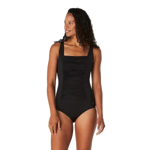 AJUST SOLID SHIRRED - Maillot de bain une pièce pour femmes - Speedo