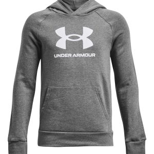 Coton ouaté pour garçon (Junior) Under Armour - UA RIVAL GROS LOGO