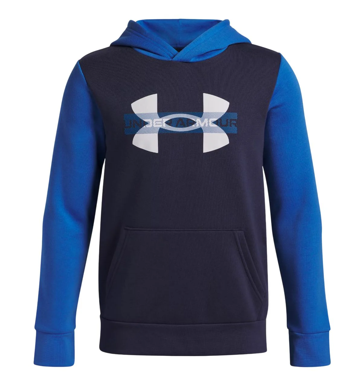Coton ouaté Under Armour garçon JR - RIVAL FLEECE COLORBLOCK GRAPHIC