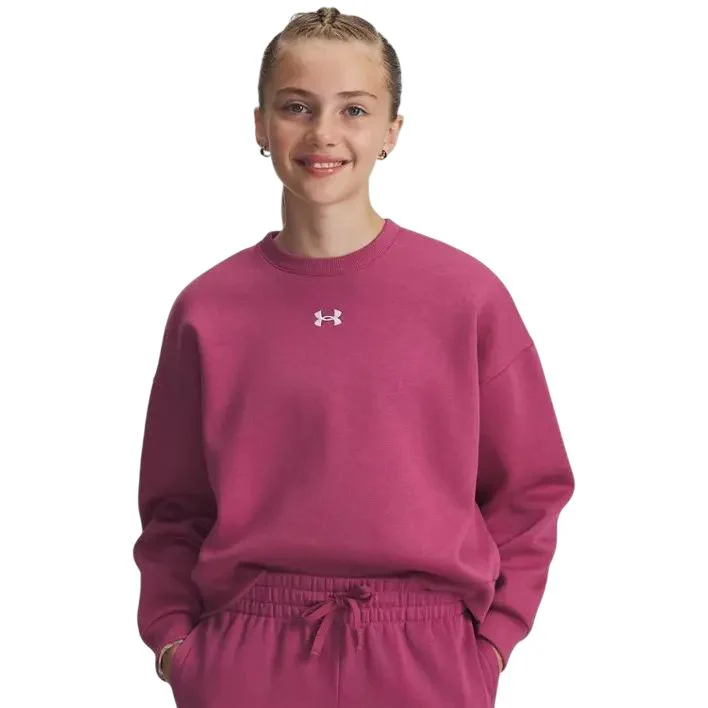 Chandail Crewneck Under Armour Filles Junior - RIVAL FLEECE OS CREW – Image 3