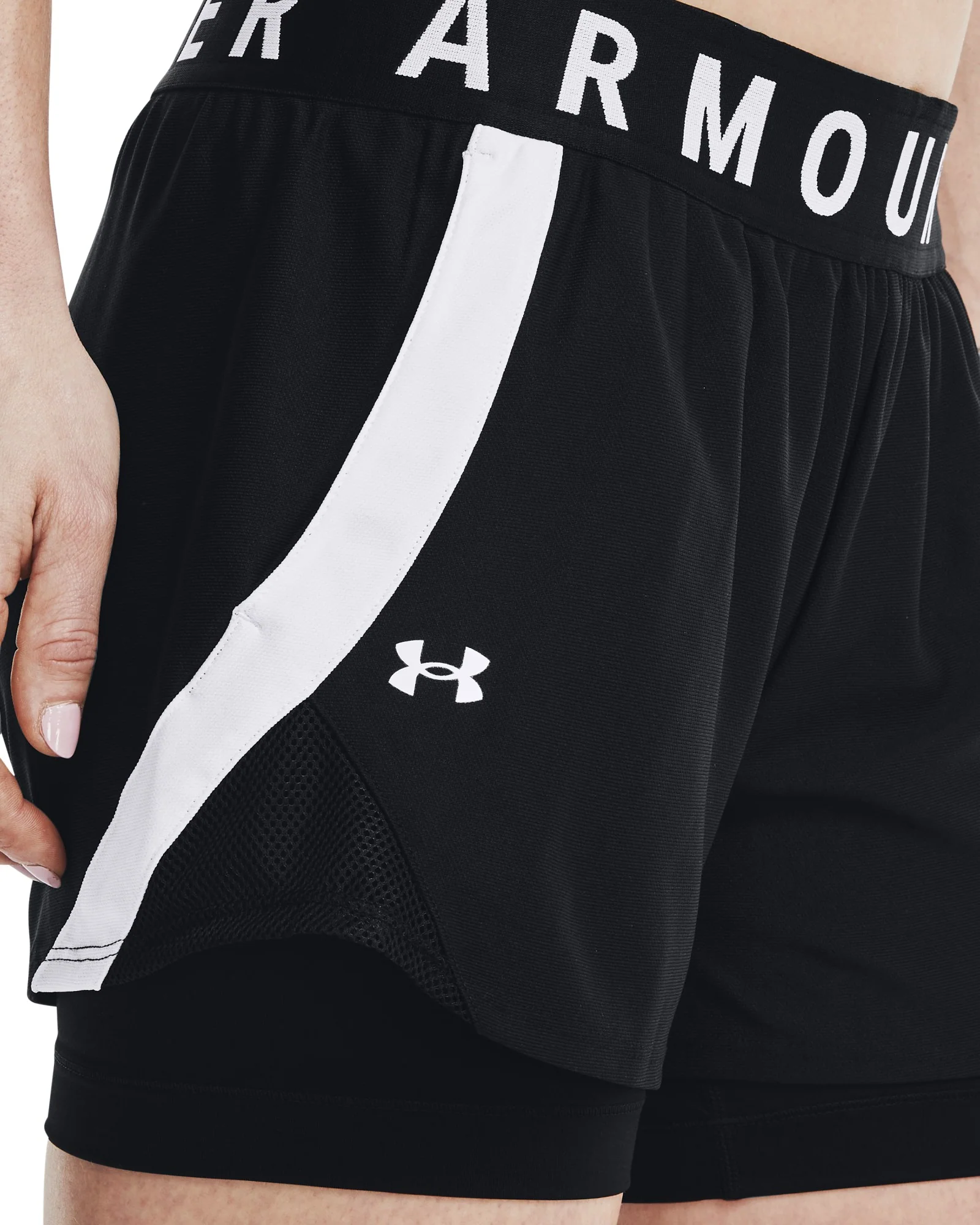 UA PLAY UP 2-IN-1 - Short 2 en 1 pour femmes - Under Armour – Image 3