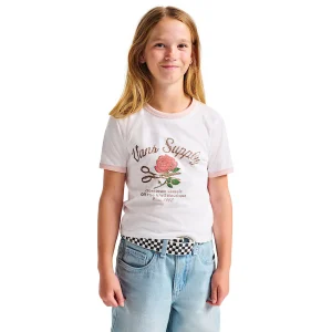 T-shirt pour filles (Junior) VANS - SUPPLY BOUTIQUE RINGER